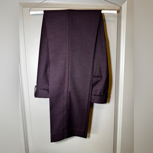 H&M Burgundy Skinny Fit Suit - Picture 5 of 6